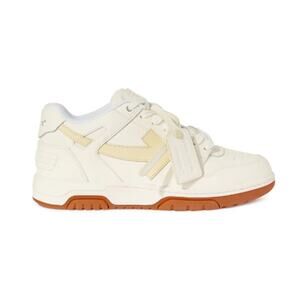 Off-White White/Beige Out of Office Sneaker Size EU 39 US 7.5